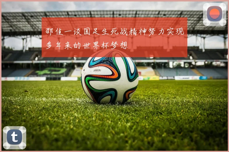 邵佳一谈国足生死战精神努力实现多年来的世界杯梦想
